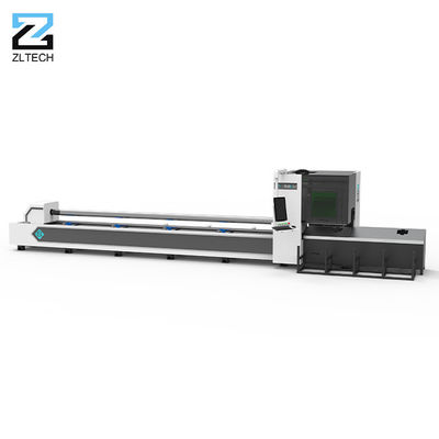 Máy cắt ống kim loại Laser 1kw 1.5kw 2kw Thép không gỉ Tải tự động